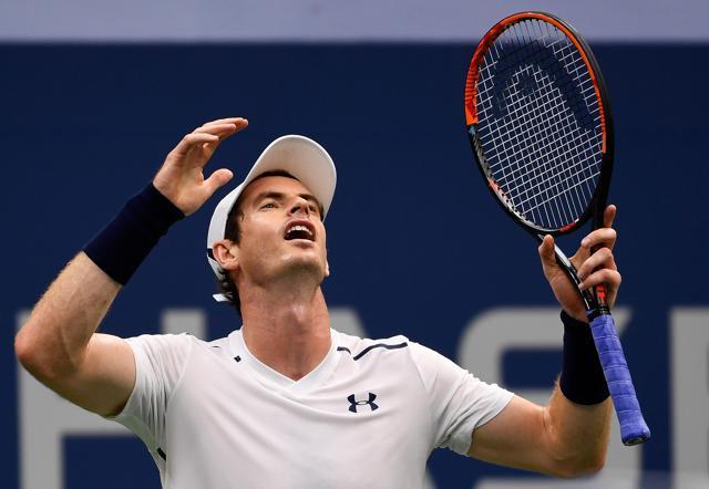 After the interruption, Murray went on to lose seven straight games. (AFP) After the interruption, Murray went on to lose seven straight games. (AFP)