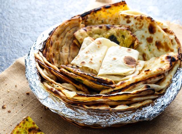Naan platter Naan platter