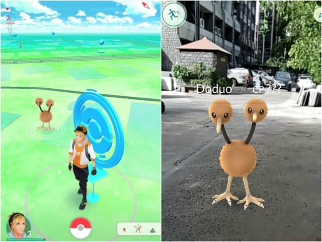 Pokemon Go is an augmented reality game that involves catching pokemons at different locations.