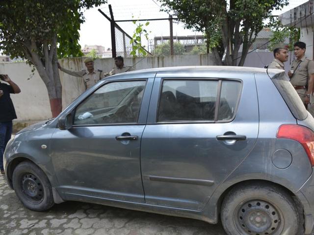The two BJP workers -- Siddharth Shukla (28) and Ankush Aggarwal (30), both residents of Lucknow -- were going to the UP capital from Delhi. (Sakib Ali /Hindustan Times) The two BJP workers -- Siddharth Shukla (28) and Ankush Aggarwal (30), both residents of Lucknow -- were going to the UP capital from Delhi. (Sakib Ali /Hindustan Times)