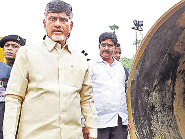 The YSR Congress members criticised AP chief minister N Chadrababu Naidu for “compromising” on the state’s interests. (HT Photo) The YSR Congress members criticised AP chief minister N Chadrababu Naidu for “compromising” on the state’s interests. (HT Photo)