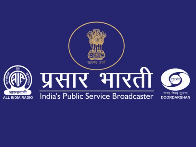 Doordarshan and All India Radio are the broadcasting arms of Prasar Bharati. (Twitter) Doordarshan and All India Radio are the broadcasting arms of Prasar Bharati. (Twitter)