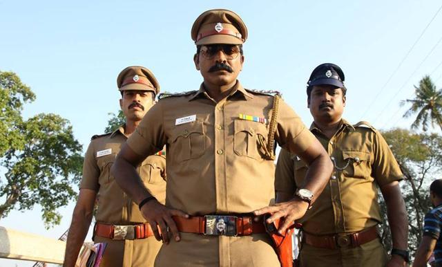 Vijay Sethupathi plays a tough cop in Sethupathi. (VijaySethupathi.Official/Facebook) Vijay Sethupathi plays a tough cop in Sethupathi. (VijaySethupathi.Official/Facebook)