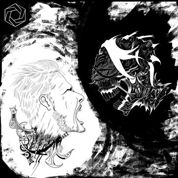Album art by Valiullah Hashmi. The album has a Yin-Yang vibe and rides high on emotions. Album art by Valiullah Hashmi. The album has a Yin-Yang vibe and rides high on emotions.