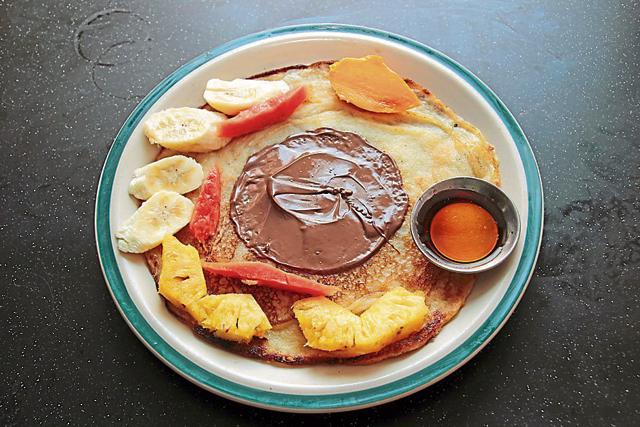 For all those pancake aficionado, this is place to gorge into delicious nutella pancakes. (PHOTOS: SHIVAM SAXENA/HT) For all those pancake aficionado, this is place to gorge into delicious nutella pancakes. (PHOTOS: SHIVAM SAXENA/HT)