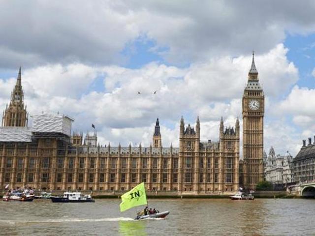 The committee on restoration and renovation of the palace of Westminster has suggested that a “complete decant” of the palace for the duration of the repairs is the best option.(AFP File Photo)