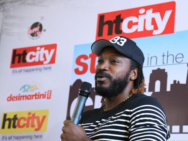 Gayle plays for the Royal Challengers Bangalore in the Indian Premier League. (Zabeeh Afaque/HT Photo ) 