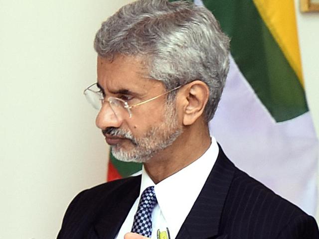 Foreign secretary S Jaishankar said the concept of state and non-state actors on the issue of terrorism was a ‘false dichotomy’, hitting out at Pakistan’s narrative that terror attacks on India were carried out by non-state actors. (Sonu Mehta/HT File Photo) Foreign secretary S Jaishankar said the concept of state and non-state actors on the issue of terrorism was a ‘false dichotomy’, hitting out at Pakistan’s narrative that terror attacks on India were carried out by non-state actors. (Sonu Mehta/HT File Photo)