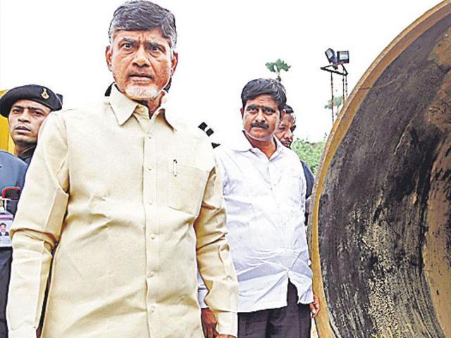 The YSR Congress members criticised AP chief minister N Chandrababu Naidu for “compromising” on the state’s interests. (HT File Photo) The YSR Congress members criticised AP chief minister N Chandrababu Naidu for “compromising” on the state’s interests. (HT File Photo)