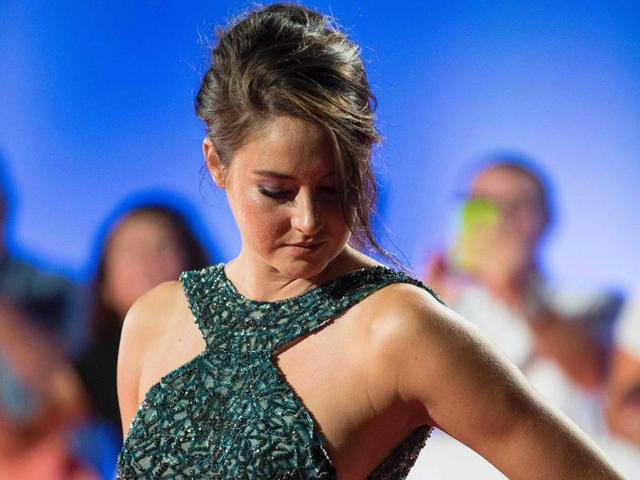 Shailene Woodley poses for photos at the premier for Snowden at the Toronto International Film Festival in Toronto. (AFP) Shailene Woodley poses for photos at the premier for Snowden at the Toronto International Film Festival in Toronto. (AFP)