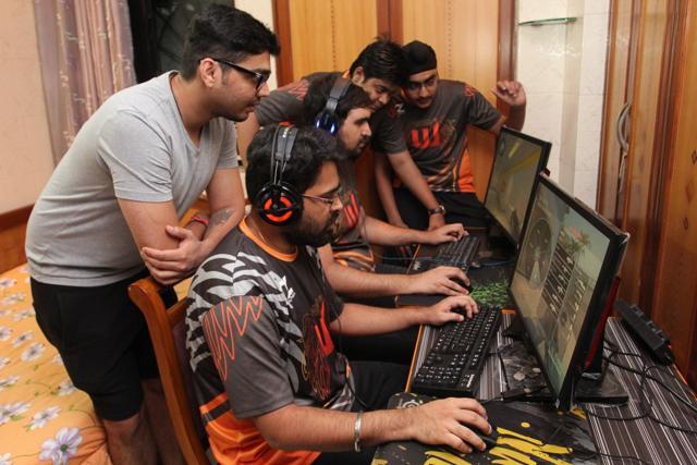 The Invisible Wings boot camp in Thane is a two-bedroom flat sponsored by Kanishk Singh, who organises e-tournaments for a living. (Praful Gangurde/HT Photo)