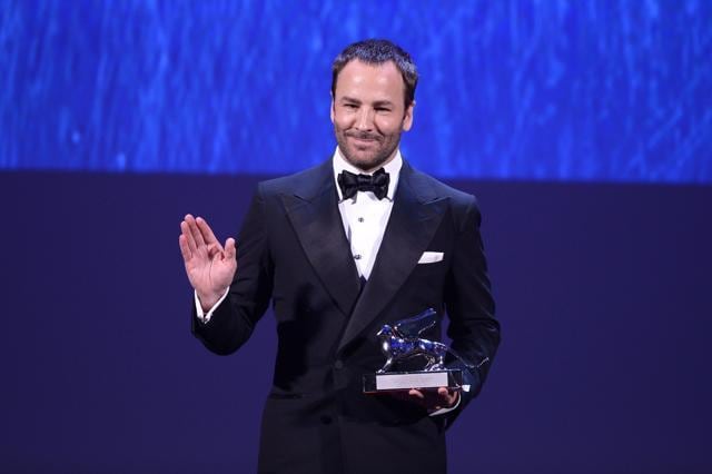 Director Tom Ford receives the Grand Jury Prize for the movie Nocturnal Animals. (AFP) Director Tom Ford receives the Grand Jury Prize for the movie Nocturnal Animals. (AFP)
