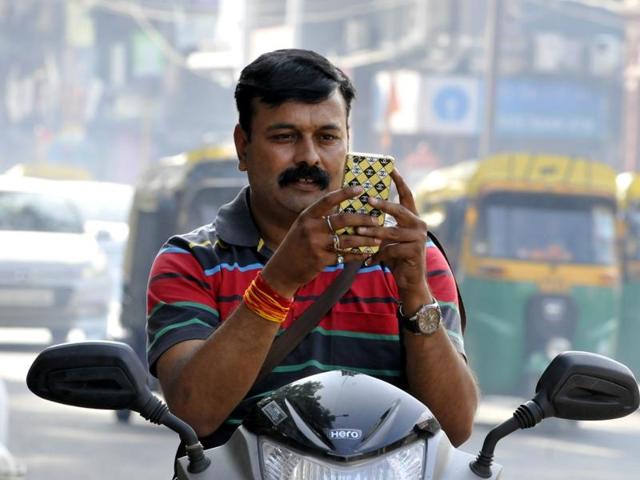 Hemant Sharma not only greets people on the birthdays but also posts messages on social media platforms.(Arun Mondhe/HT)
