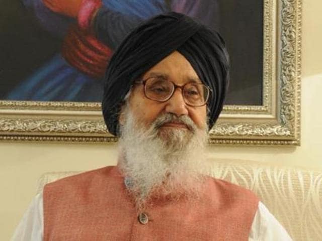 Punjab chief minister Parkash Singh Badal(HT File Photo)