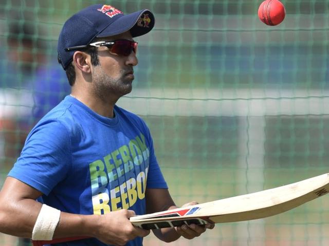Gautam Gambhir in action during the Duleep Trophy. His excellent current form keeps him in the frame for selection for the home Test series against New Zealand starting later this month. (Virendra Singh Gosain/HT PHOTO) Gautam Gambhir in action during the Duleep Trophy. His excellent current form keeps him in the frame for selection for the home Test series against New Zealand starting later this month. (Virendra Singh Gosain/HT PHOTO)