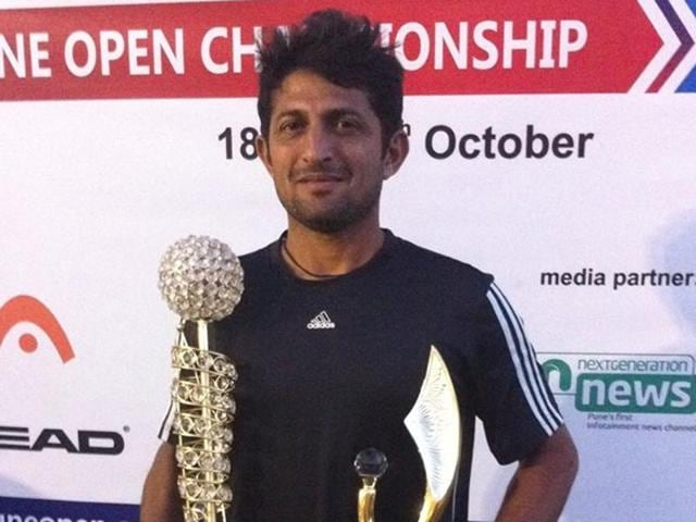 A file photo of tennis player Nitin Kirtane.(Facebook)