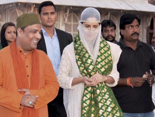 Katrina Kaif visits to Sheikh Salim Chishti’s dargah in Fatehpur Sikri, Agra. (PTI Photo) Katrina Kaif visits to Sheikh Salim Chishti’s dargah in Fatehpur Sikri, Agra. (PTI Photo)