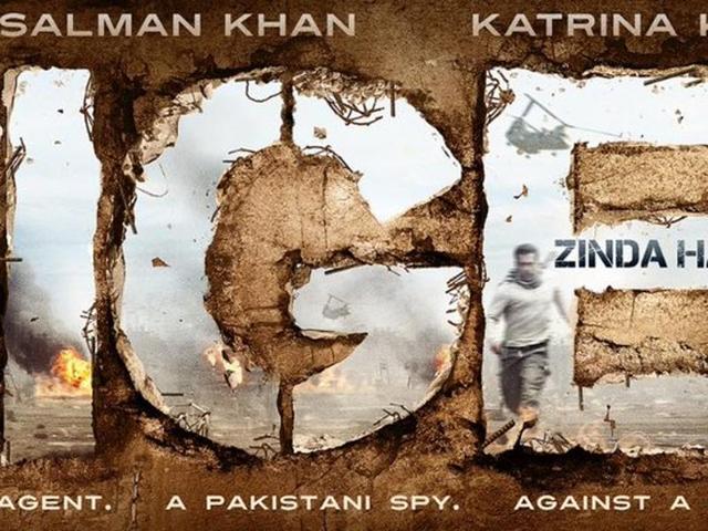 The poster is rather simple with the word ‘Tiger’ spread through it. The gritty, muddy theme reminds very much of Tiger and Zoya’s adventures in Turkey in the original. (Twitter) The poster is rather simple with the word ‘Tiger’ spread through it. The gritty, muddy theme reminds very much of Tiger and Zoya’s adventures in Turkey in the original. (Twitter)