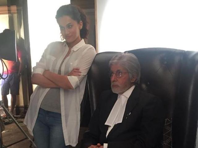 Tapsee Pannu, a regular in Tamil and Telugu films, prepares for her Hindi release, Pink. (Taapsee/Instagram) 