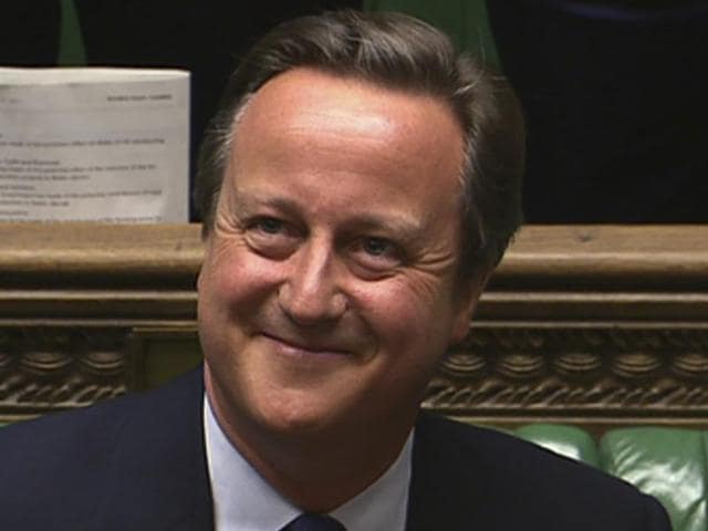 David Cameron’s enthusiasm for India and the Indian community was apparent from the time he was elected Conservative leader in 2005. (Reuters File) David Cameron’s enthusiasm for India and the Indian community was apparent from the time he was elected Conservative leader in 2005. (Reuters File)