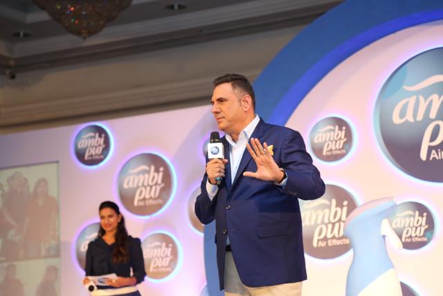 Boman Irani during the launch of a product in Mumbai. (IANS)