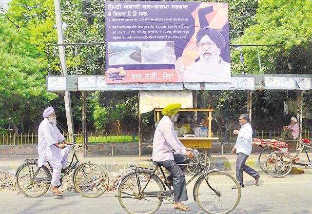 Though, everything is happening so blatantly, the MC, which is the custodian of the advertising policy, is silent and taking no action in this regard. (Sameer Sehgal/HT Photo) Though, everything is happening so blatantly, the MC, which is the custodian of the advertising policy, is silent and taking no action in this regard. (Sameer Sehgal/HT Photo)