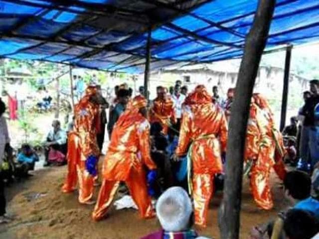 The folk dance originated from tamasha. (HT) The folk dance originated from tamasha. (HT)