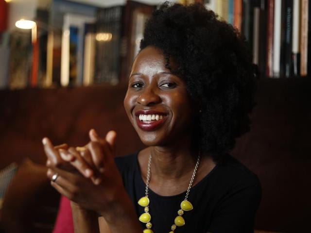 Cameroonian author Imbolo Mbue in Paris.(AFP) Cameroonian author Imbolo Mbue in Paris.(AFP)