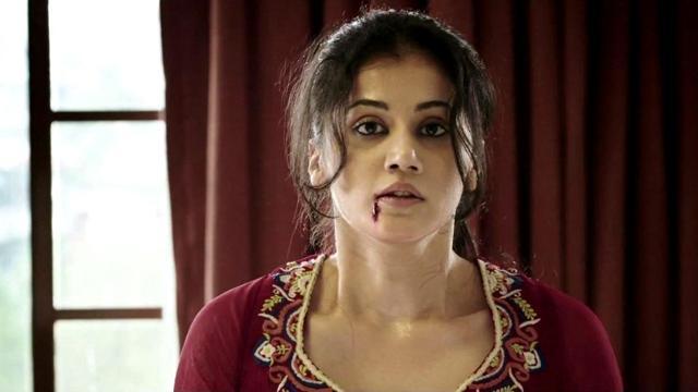 Actor Taapsee Pannu in a still from the film Baby.