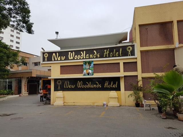 View of the New Woodlands Hotel in Chennai/ (Aditya Iyer/HT Photo) View of the New Woodlands Hotel in Chennai/ (Aditya Iyer/HT Photo)