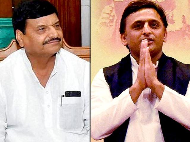 UP minister Shivpal Singh Yadav has been given the relatively less important social welfare portfolio in place of the key PWD, irrigation, revenue and cooperative departments he held earlier. CM Akhilesh kept the PWD with him. (PTI file photos) UP minister Shivpal Singh Yadav has been given the relatively less important social welfare portfolio in place of the key PWD, irrigation, revenue and cooperative departments he held earlier. CM Akhilesh kept the PWD with him. (PTI file photos)