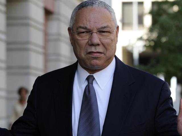 Former US secretary of state Colin Powell (AP File Photo) Former US secretary of state Colin Powell (AP File Photo)