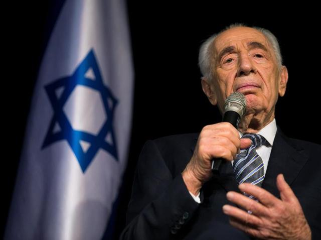Israel's former president Shimon Peres speaks to the media during a news conference in the southern town of Sderot. (Reuters File Photo) Israel's former president Shimon Peres speaks to the media during a news conference in the southern town of Sderot. (Reuters File Photo)