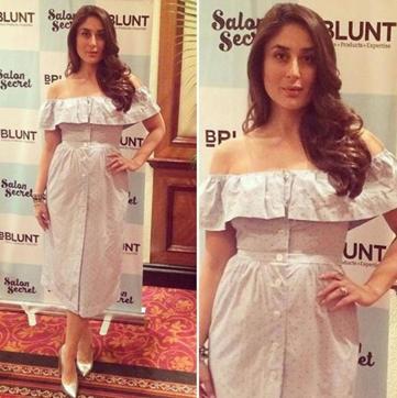 Wearing ultra loose clothes when pregnant is a bad idea. (Instagram/Kareena Kapoor Khan )