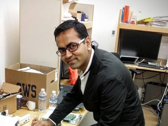 Dinesh Bharadia, a graduate of Indian Institute of Technology (IIT) Kanpur, has been honoured with the 2016 Marconi Society Paul Baran Young Scholar Award that carries a cash prize of $ 4,000. (Courtesy/Facebook) Dinesh Bharadia, a graduate of Indian Institute of Technology (IIT) Kanpur, has been honoured with the 2016 Marconi Society Paul Baran Young Scholar Award that carries a cash prize of $ 4,000. (Courtesy/Facebook)