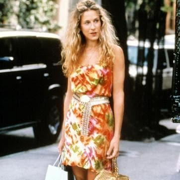 Sarah featured in Sex and the City as Carrie Bradshaw.