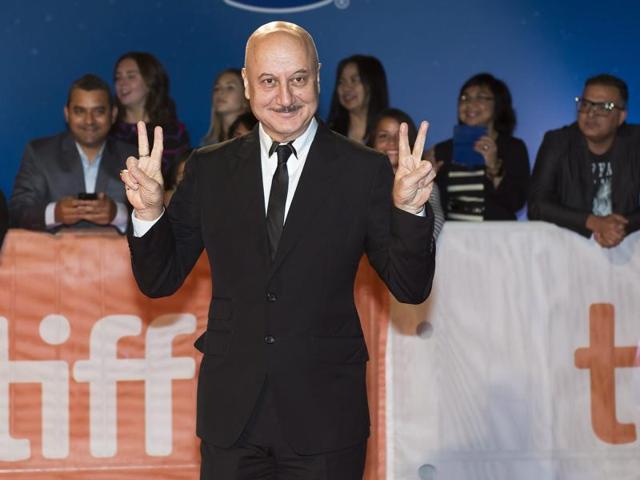 Actor Anupam Kher arrives on the red carpet for the premiere of The Headhunter's Calling during the 2016 Toronto International Film Festival in Toronto. (AP) Actor Anupam Kher arrives on the red carpet for the premiere of The Headhunter's Calling during the 2016 Toronto International Film Festival in Toronto. (AP)