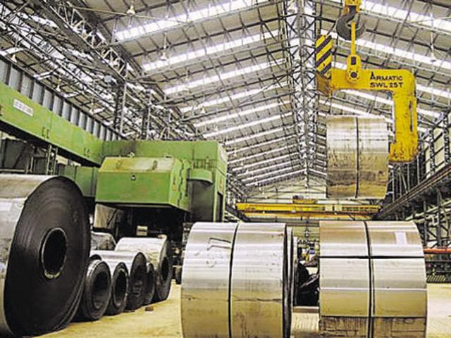 Due to cheap imports from Japan and Korea, the Indian steel producers are operating at below capacity. (REUTERS)