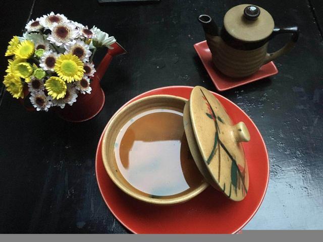 Miso soup.