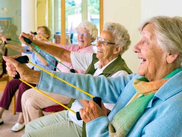 Laughter can prove to be an enjoyable addition to a traditional exercise program, say researchers.(Shutterstock) Laughter can prove to be an enjoyable addition to a traditional exercise program, say researchers.(Shutterstock)
