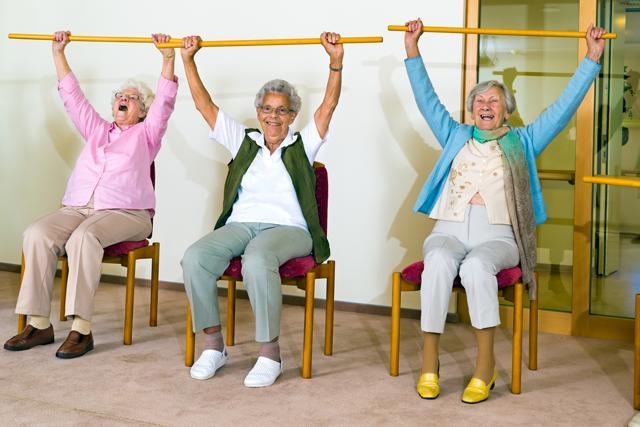 Laughter is also known to enhance old people’s motivation to participate in other exercise classes or activities. (Shutterstock) Laughter is also known to enhance old people’s motivation to participate in other exercise classes or activities. (Shutterstock)