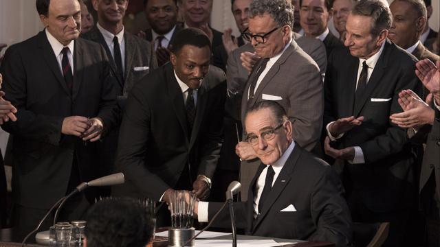 Bryan Cranston in a still from All The Way. Bryan Cranston in a still from All The Way.
