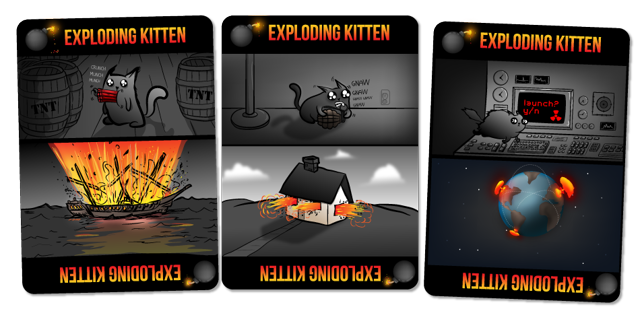 Exploding Kittens card game (Photo: Kickstarter) Exploding Kittens card game (Photo: Kickstarter)