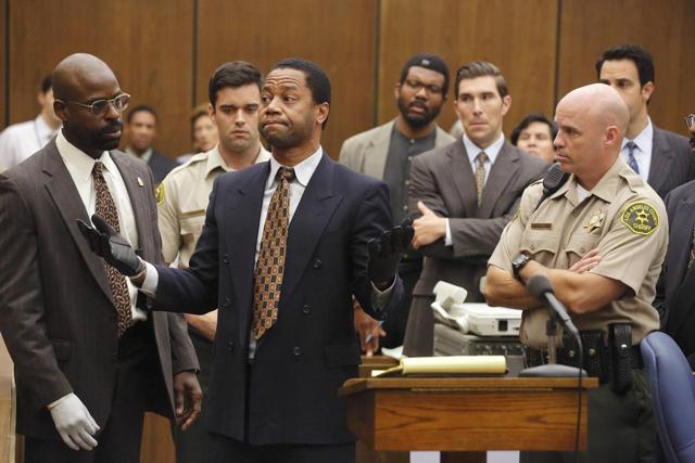 Cuba Gooding Jr in a still from American Crime Story: People vs OJ Simpson. Cuba Gooding Jr in a still from American Crime Story: People vs OJ Simpson.