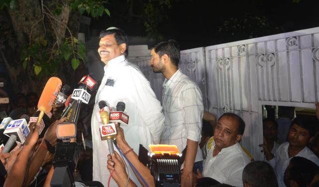 Shivpal resigned from his state party presidentship and the UP government late on Thursday (HT Photo)