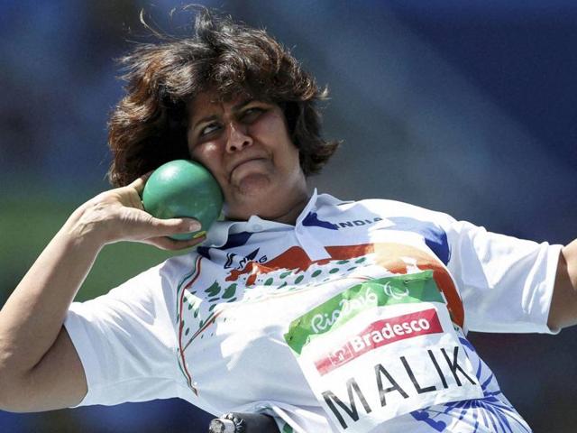 Deepa Malik competes to win the silver in the women's final shot put athletics event during the Paralympic Games in Rio de Janeiro, Brazil, on September 12, 2016. (AP Photo) Deepa Malik competes to win the silver in the women's final shot put athletics event during the Paralympic Games in Rio de Janeiro, Brazil, on September 12, 2016. (AP Photo)