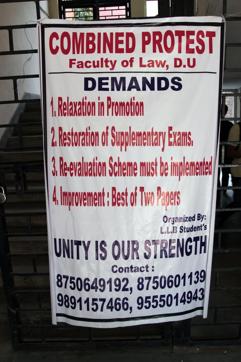 Other demands include reintroduction of re-evaluation, and improvement on the basis of best of two subjects. (Shivam Saxena/HT Photo)