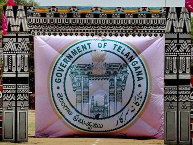 The Indian flag after being unfurled to mark the Second Telangana State Formation Day in Hyderabad on June 2, 2016. The MP from the ruling Telangana Rashtra Samithi, Kalvakuntla Kavita, charged the BJP of raking up the state ‘Liberation Day’ only to serve its purpose. (AFP) The Indian flag after being unfurled to mark the Second Telangana State Formation Day in Hyderabad on June 2, 2016. The MP from the ruling Telangana Rashtra Samithi, Kalvakuntla Kavita, charged the BJP of raking up the state ‘Liberation Day’ only to serve its purpose. (AFP)