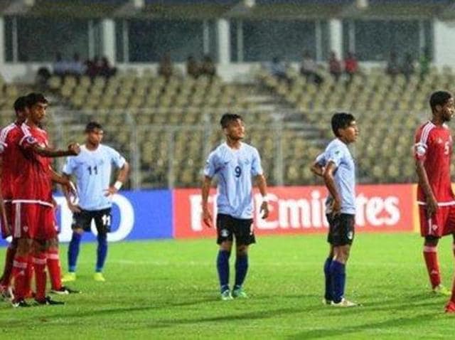 After the loss to UAE, India did well to collect a point against Saudi Arabia. (Photo: @AiffMedia Twitter account) After the loss to UAE, India did well to collect a point against Saudi Arabia. (Photo: @AiffMedia Twitter account)