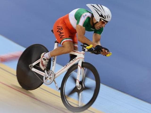 Bahman Golbarnezhad competed at the Paralympics in London in 2012. (AFP Photo) Bahman Golbarnezhad competed at the Paralympics in London in 2012. (AFP Photo)